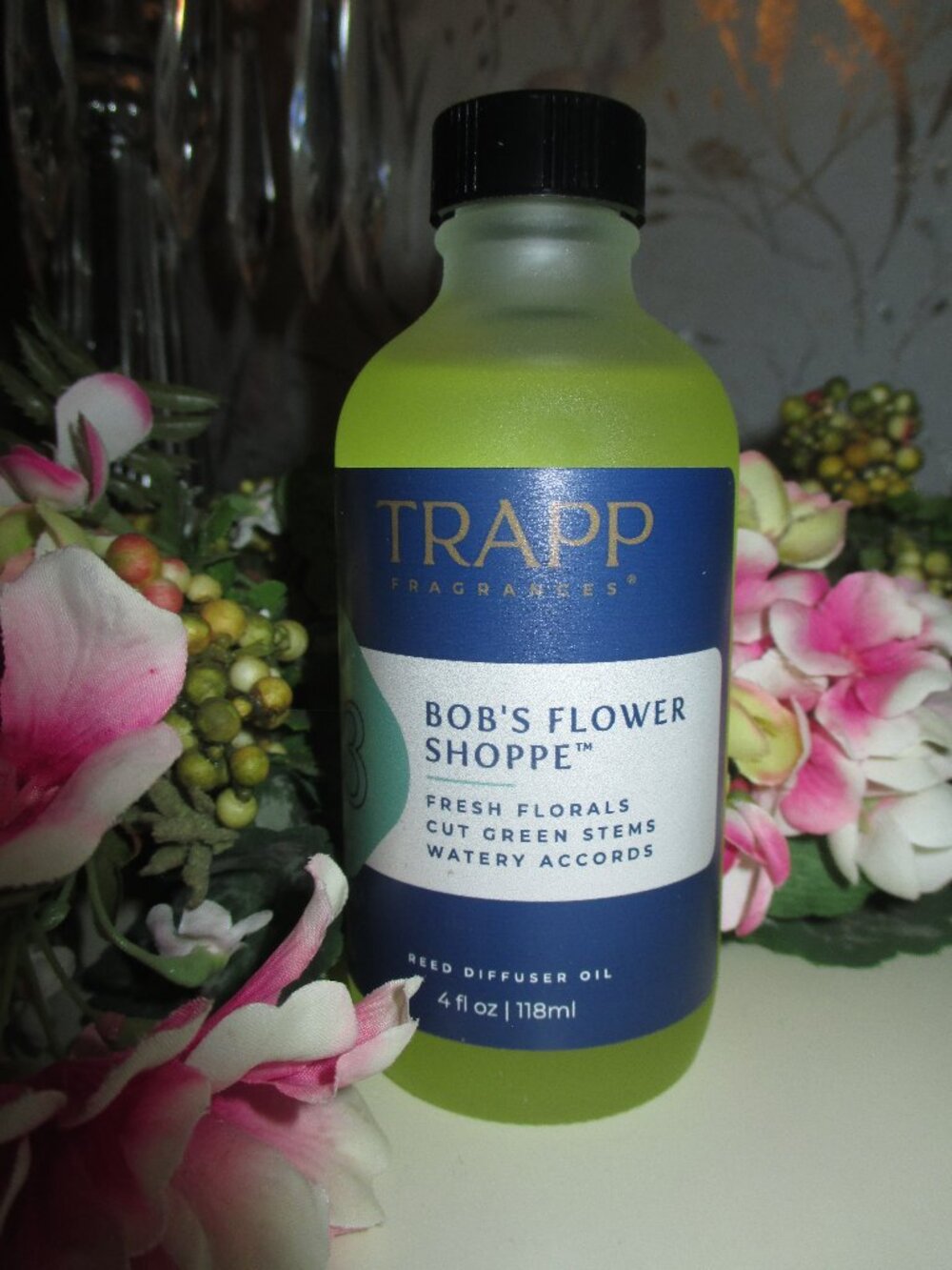 Trapp/Bob's Flower Shoppe/13 Reed Diffuser Set - Picture 2 of 5
